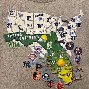 2014 MLB Florida Spring Training tee